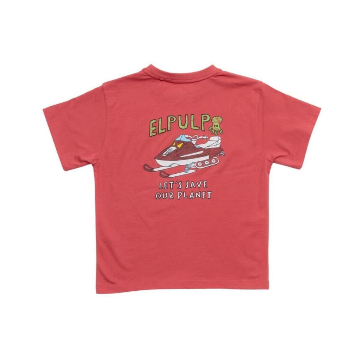 Boys' T-Shirts Elpulpo Red