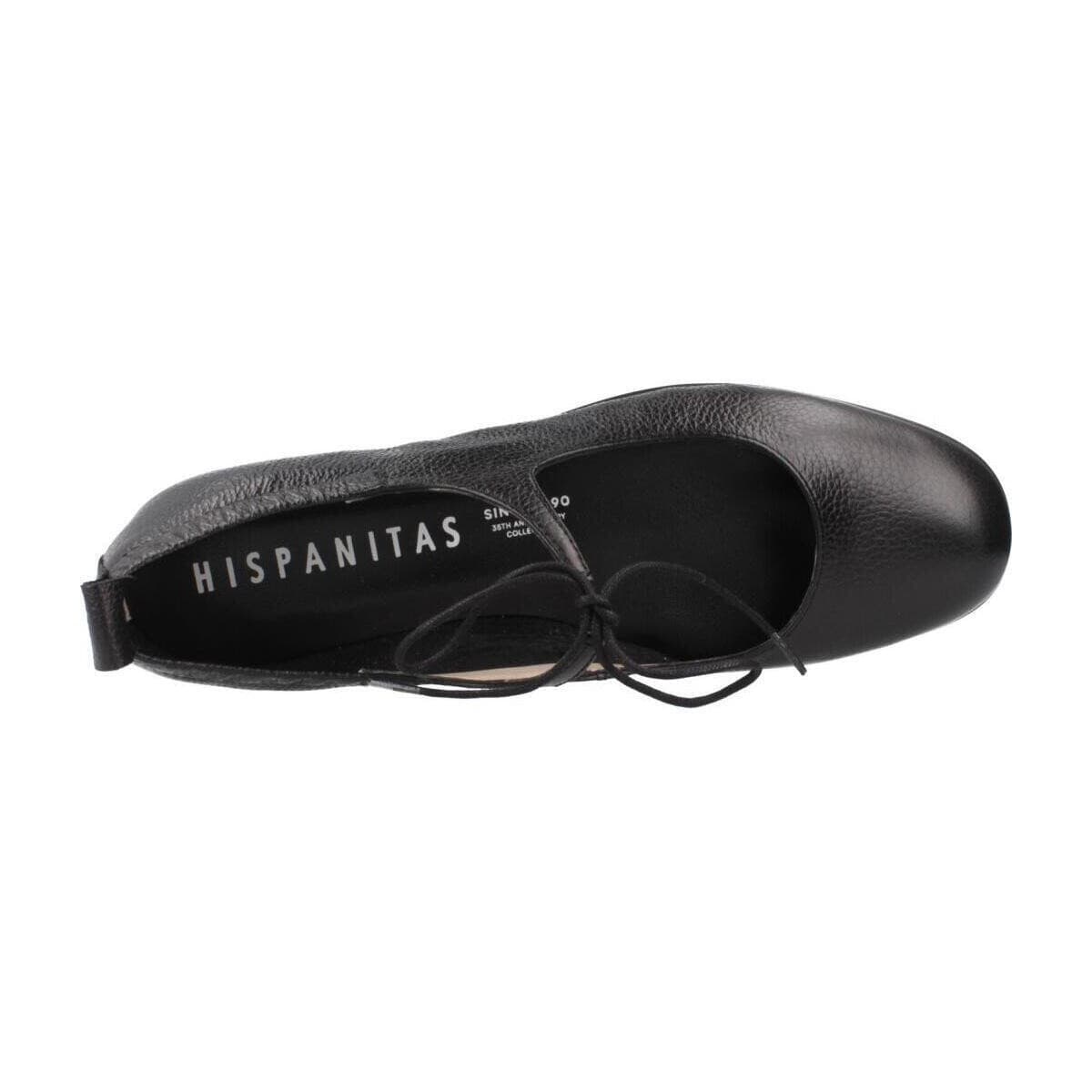 Women's Ballet Flats Hispanitas Black