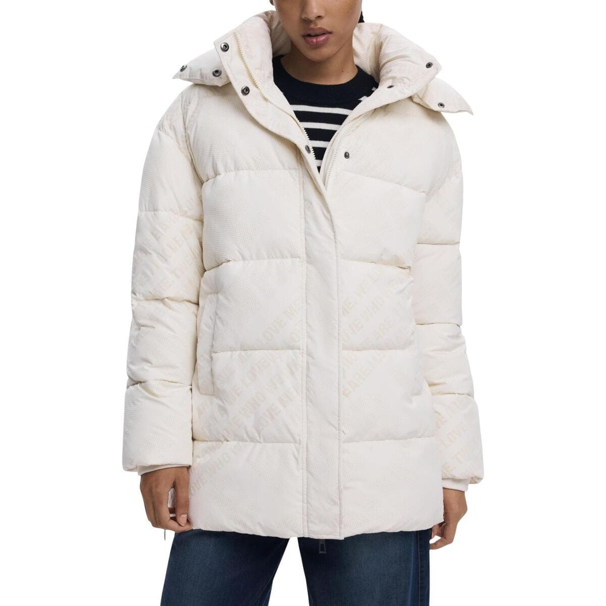 Women's Jackets Desigual White