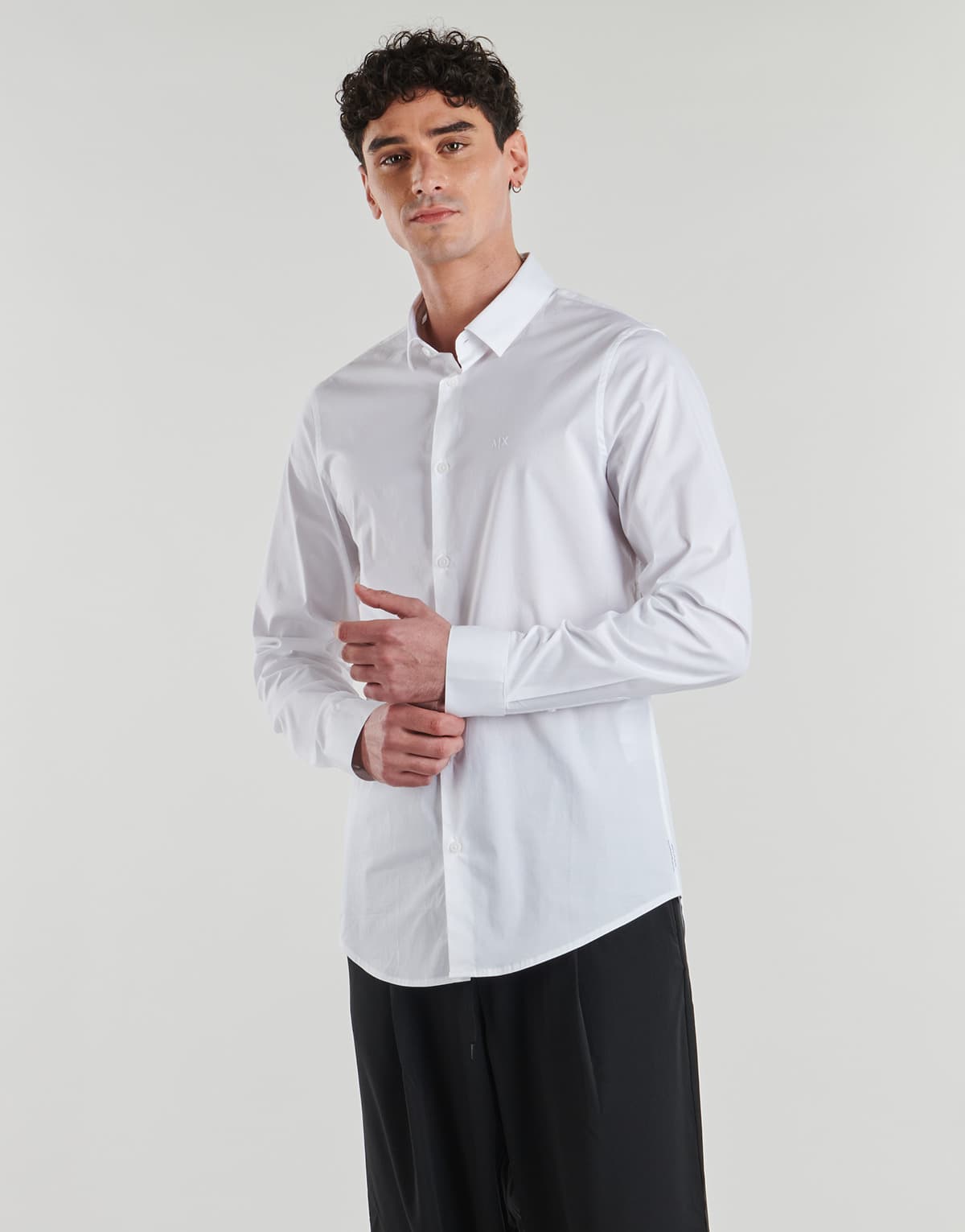 Men's Shirts Armani Exchange White