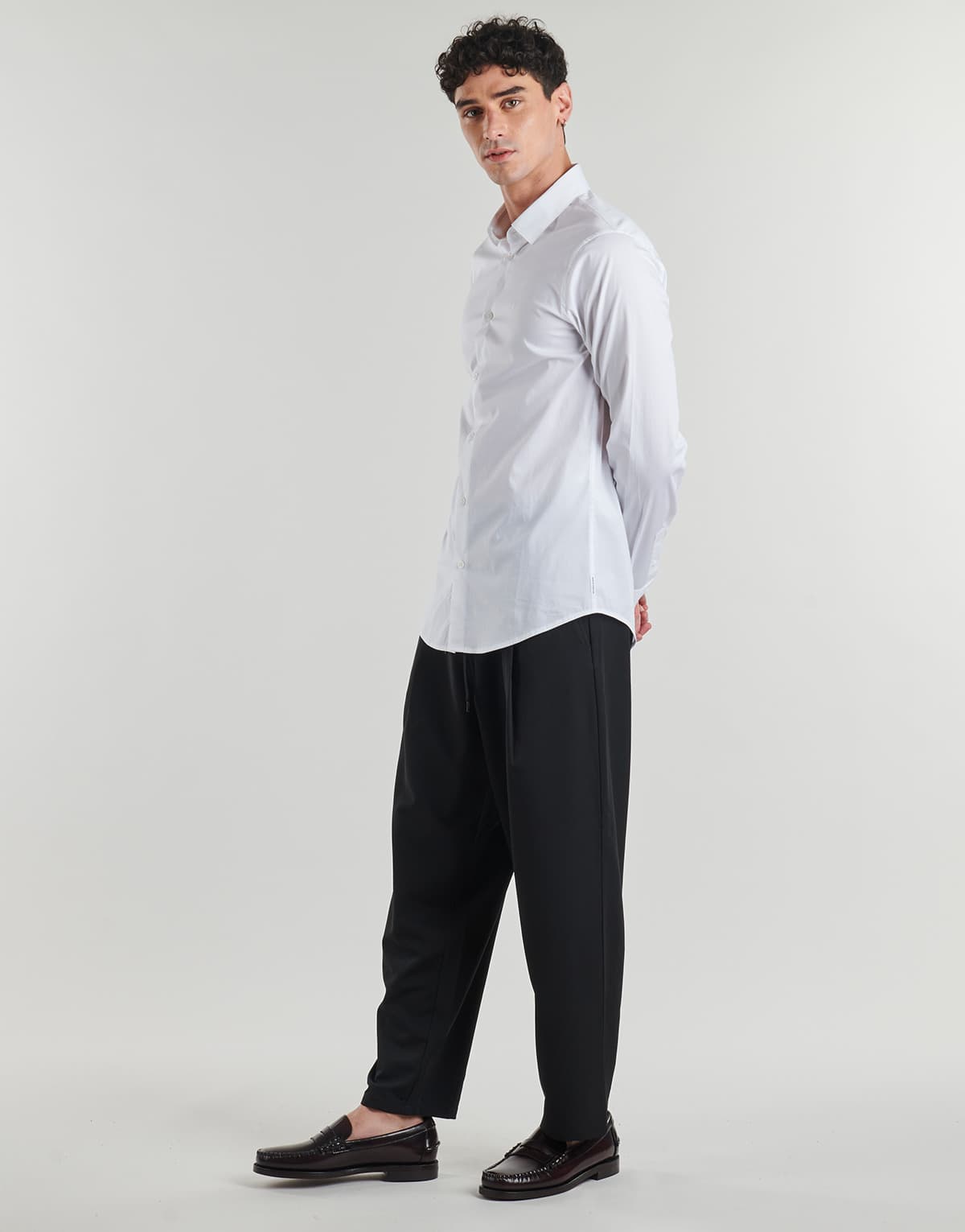 Men's Shirts Armani Exchange White