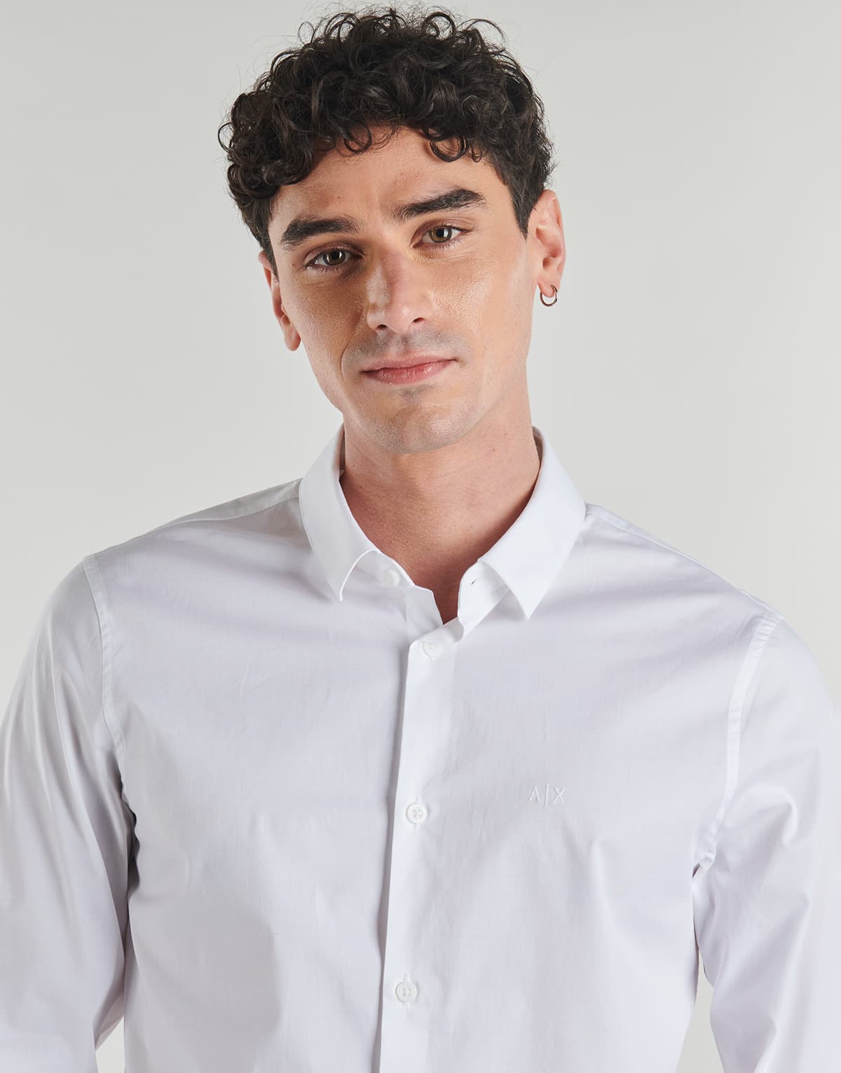 Men's Shirts Armani Exchange White