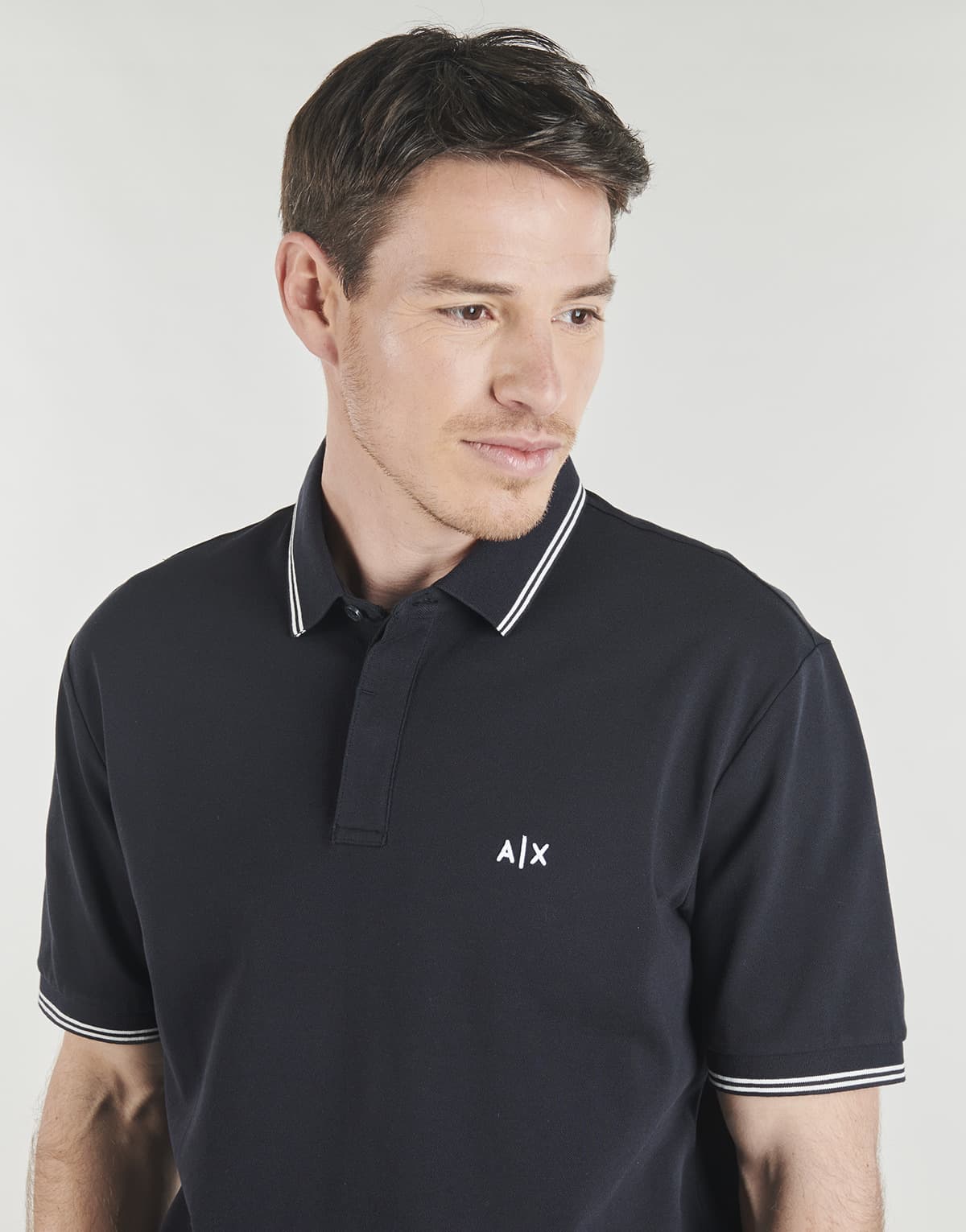 Men's Polo Shirts Armani Exchange Blue