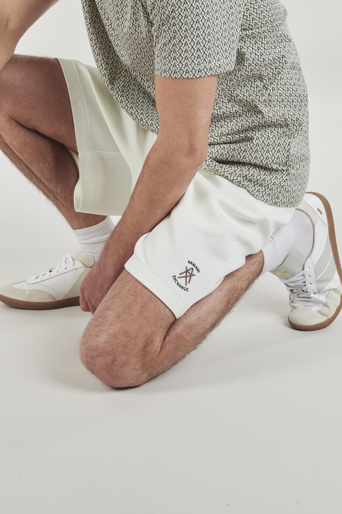 Men's Shorts Armani Exchange White