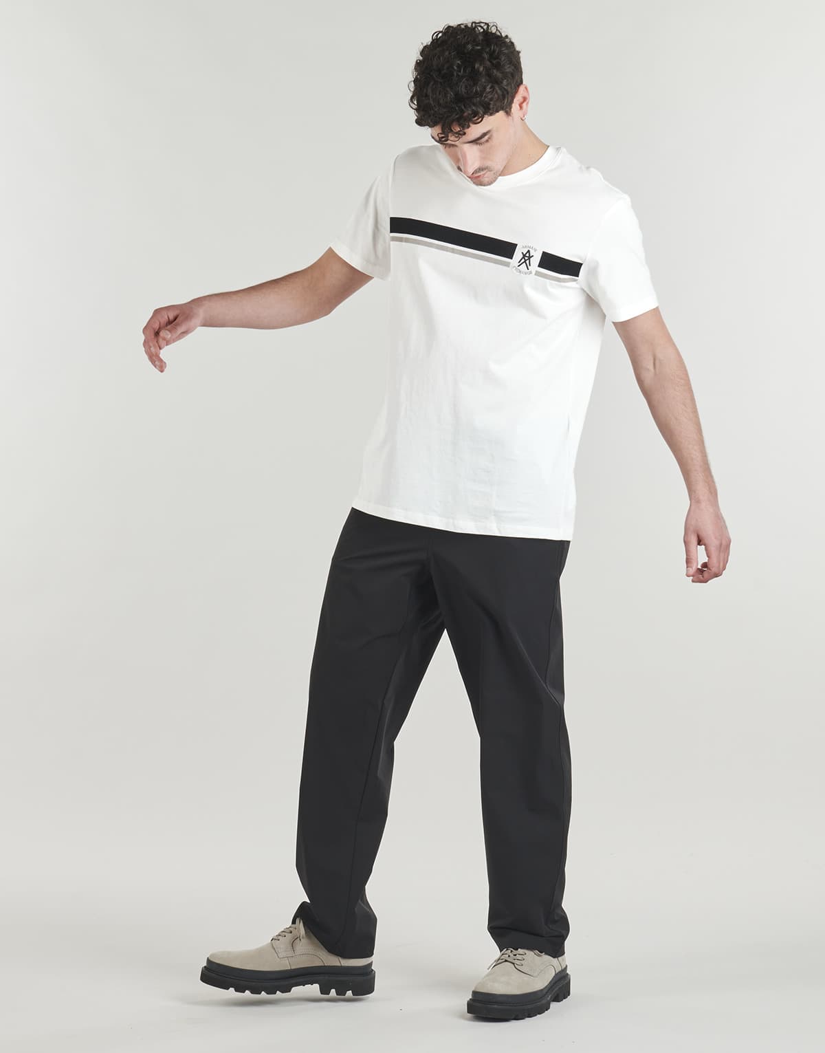 Men's T-Shirts Armani Exchange White