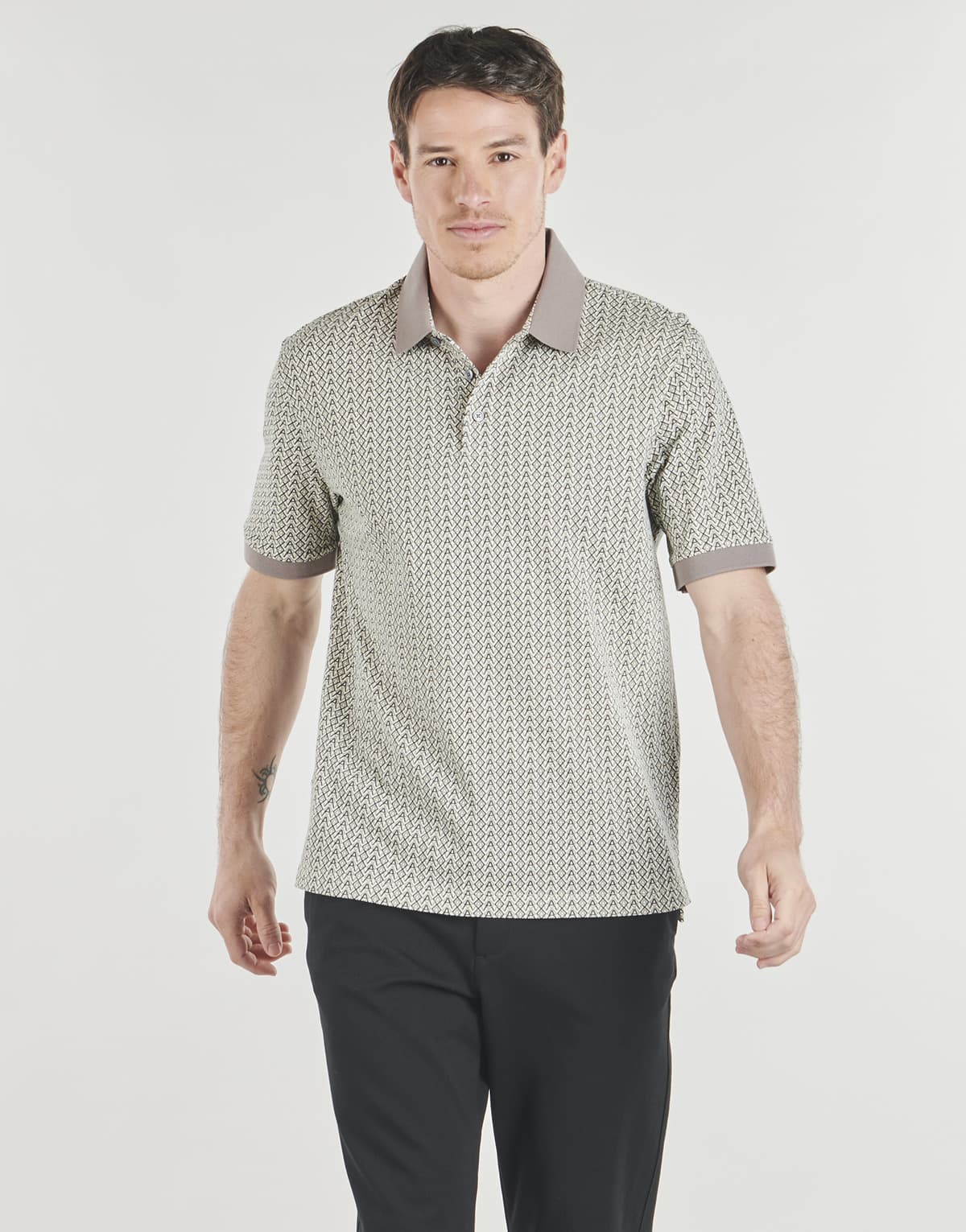 Men's Polo Shirts Armani Exchange Beige