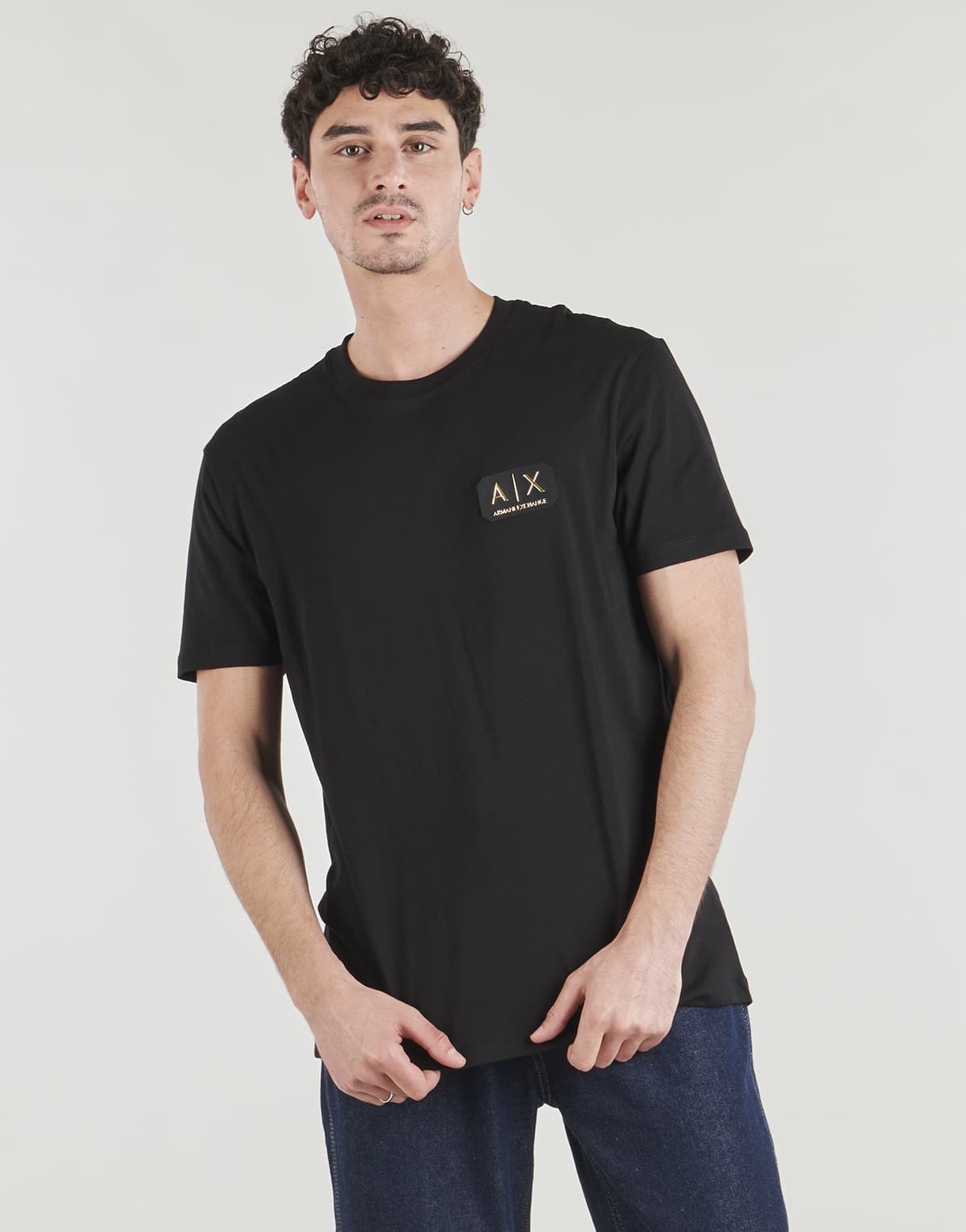 Men's T-Shirts Armani Exchange Black