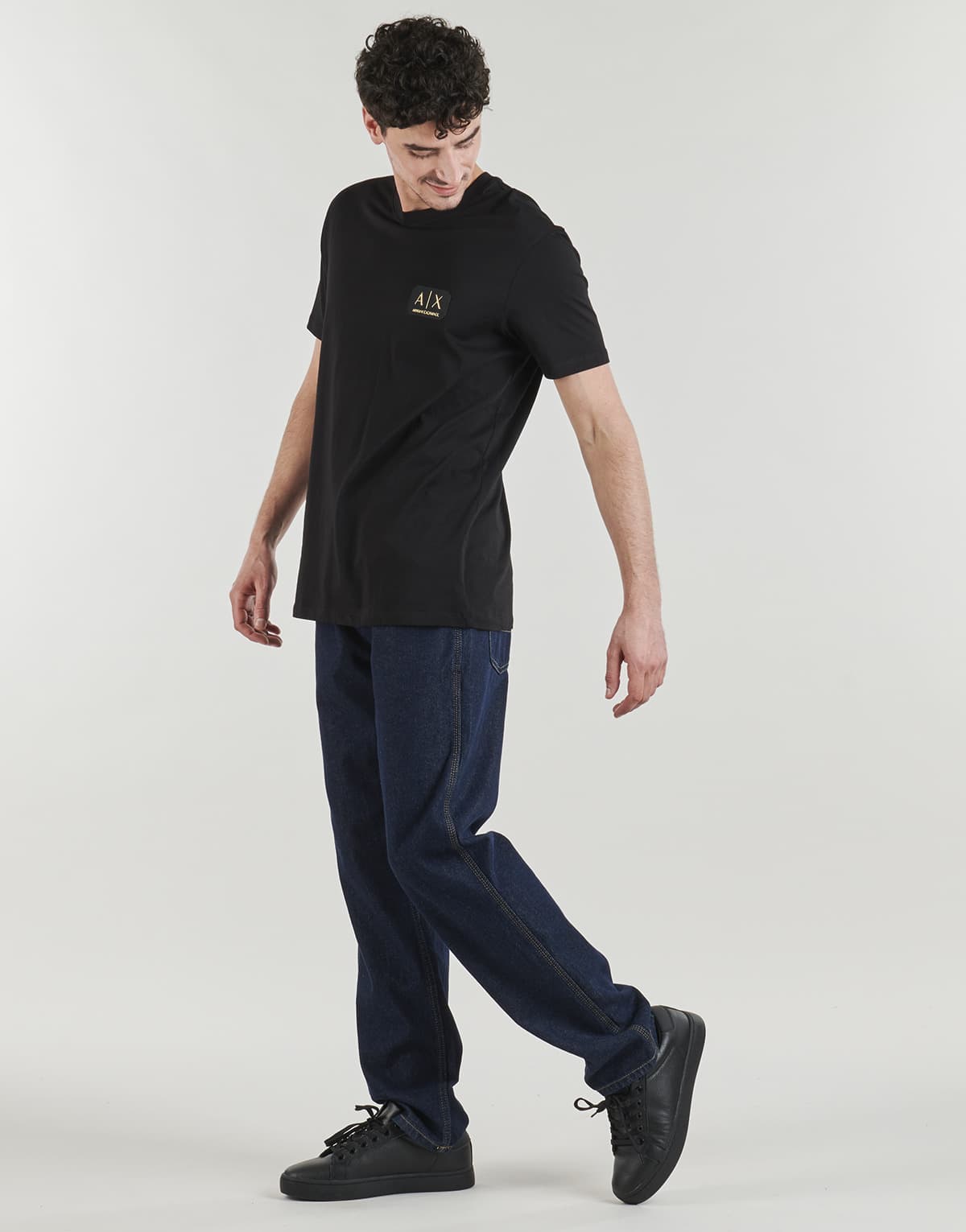 Men's T-Shirts Armani Exchange Black