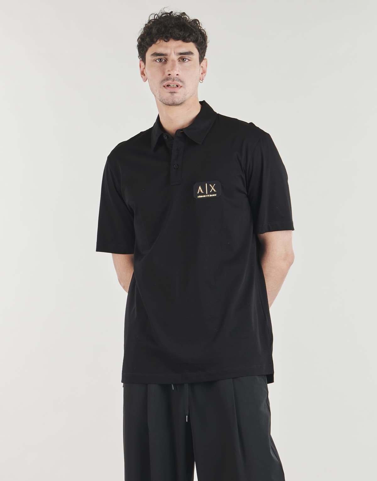 Men's Polo Shirts Armani Exchange Black