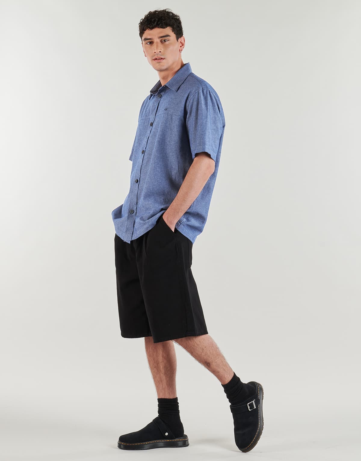 Men's Shirts Armani Exchange Blue