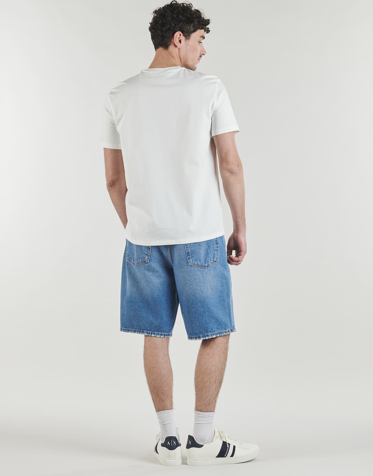 Men's T-Shirts Armani Exchange White