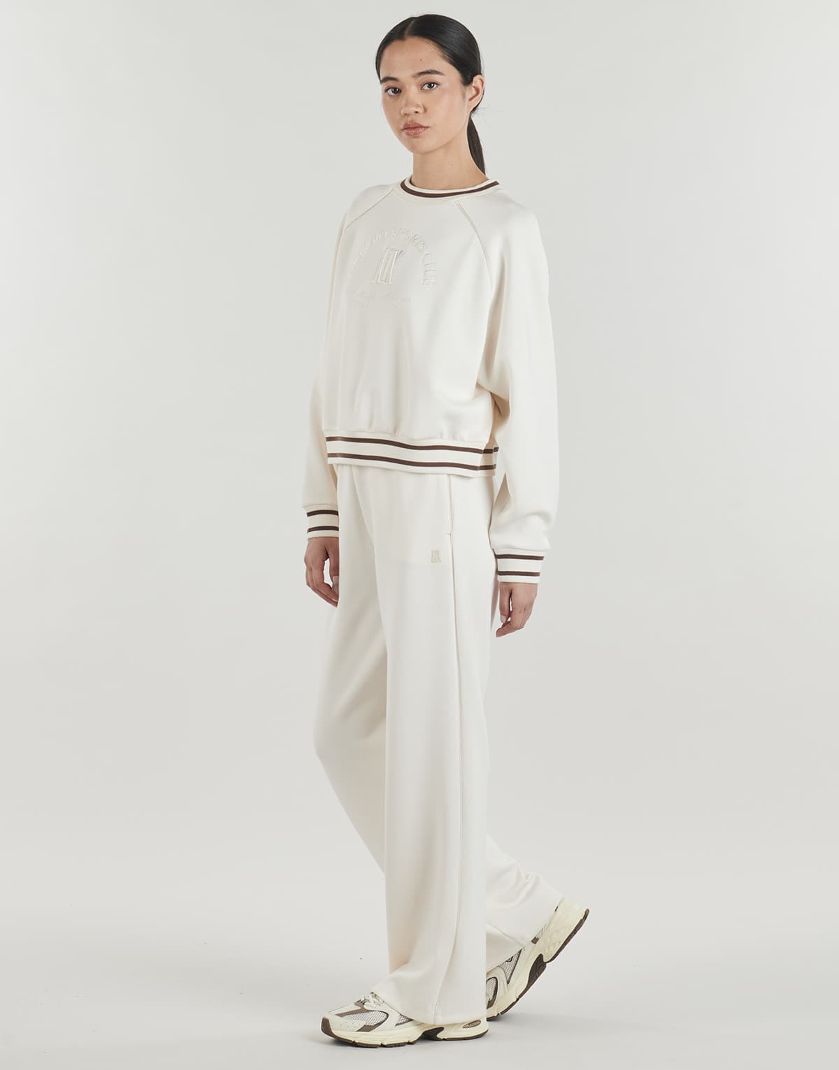 Women's Sweatshirts Armani Exchange Beige