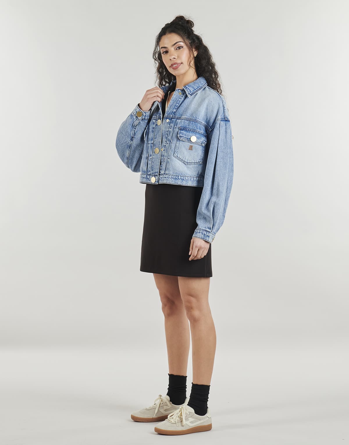 Women's Denim Jackets Armani Exchange Blue