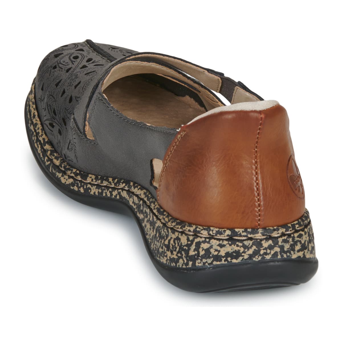 Women's Derby Shoes Rieker Gray