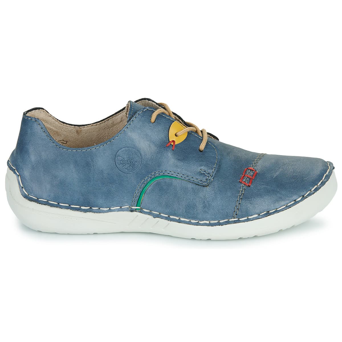 Women's Derby Shoes Rieker Blue