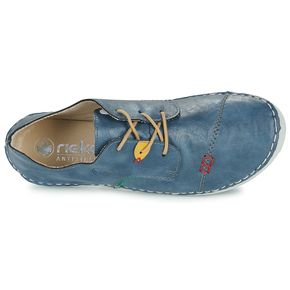 Women's Derby Shoes Rieker Blue