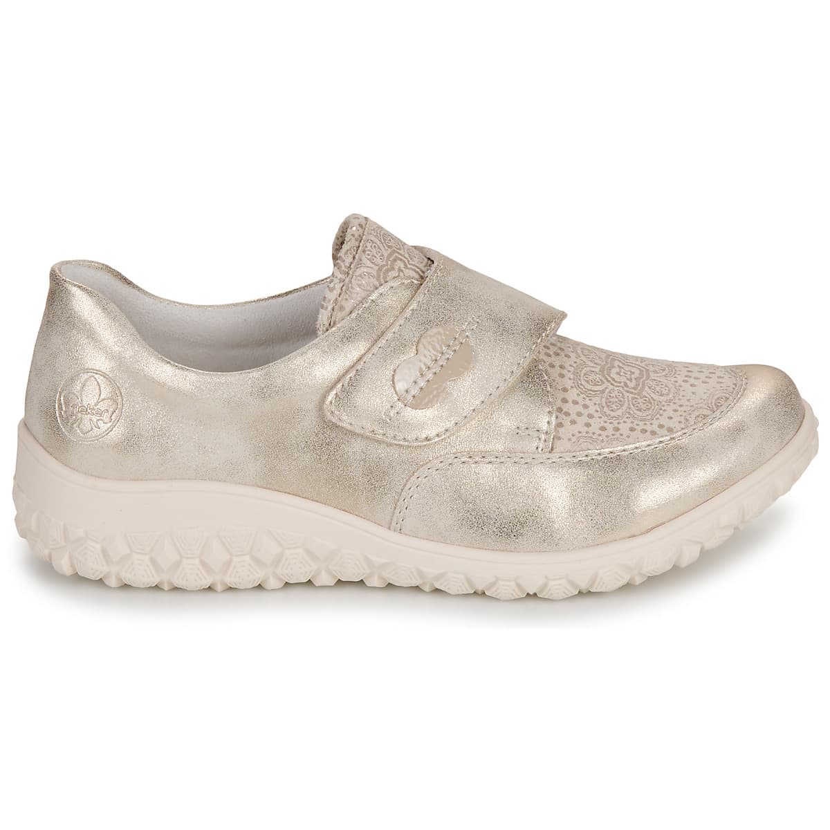 Women's Derby Shoes Rieker Beige