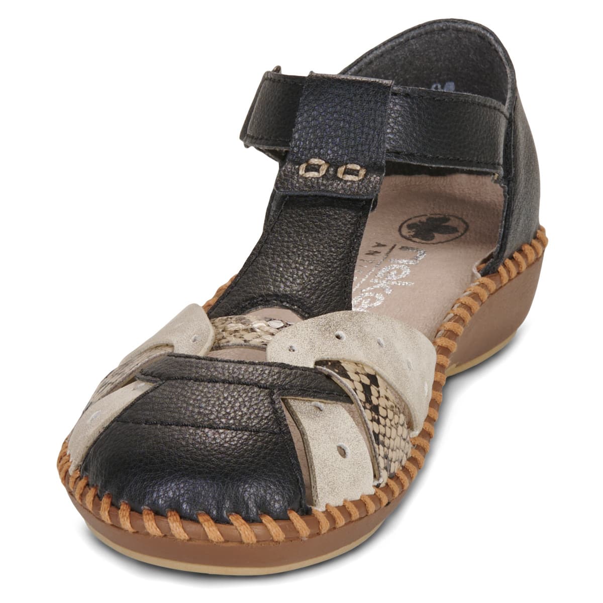 Women's Ballet Flats Rieker Black