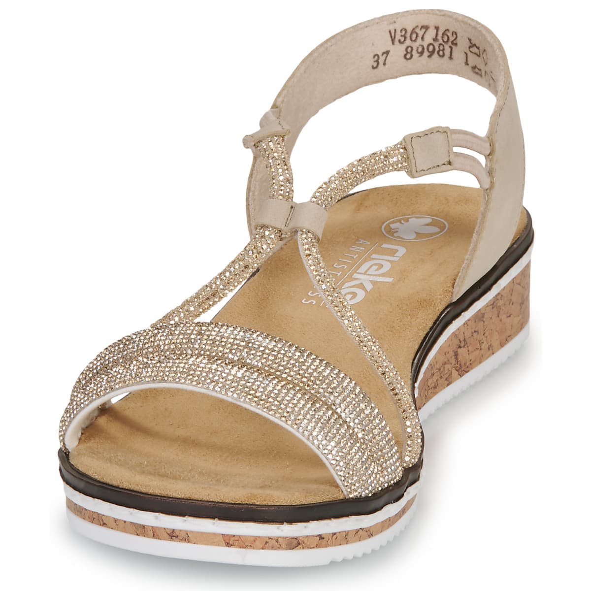 Women's Platforms Rieker Beige