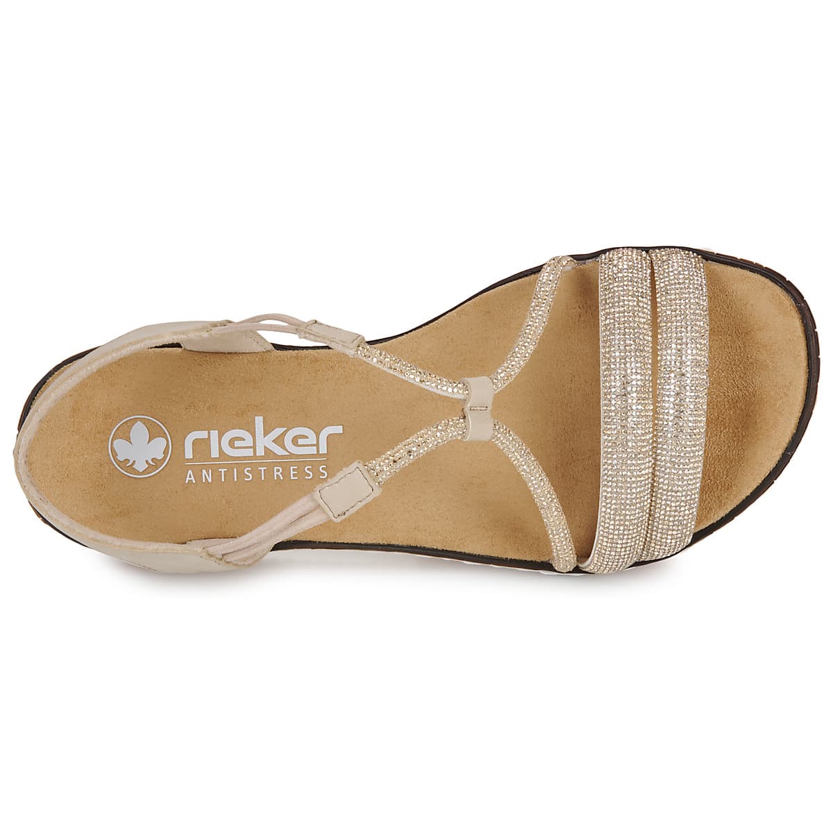 Women's Platforms Rieker Beige