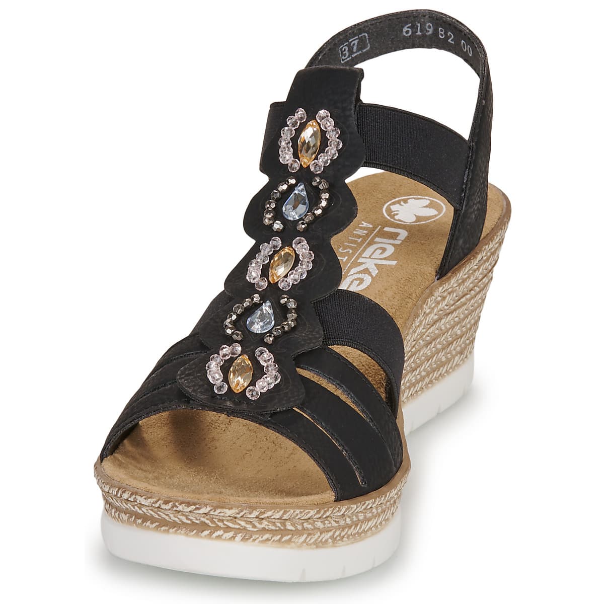 Women's Platforms Rieker Black