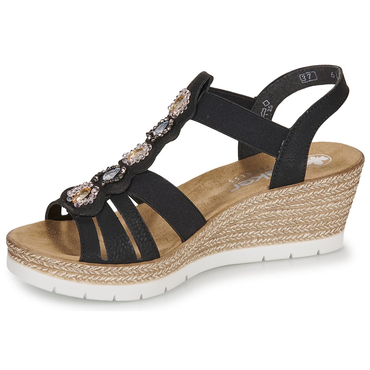 Women's Platforms Rieker Black