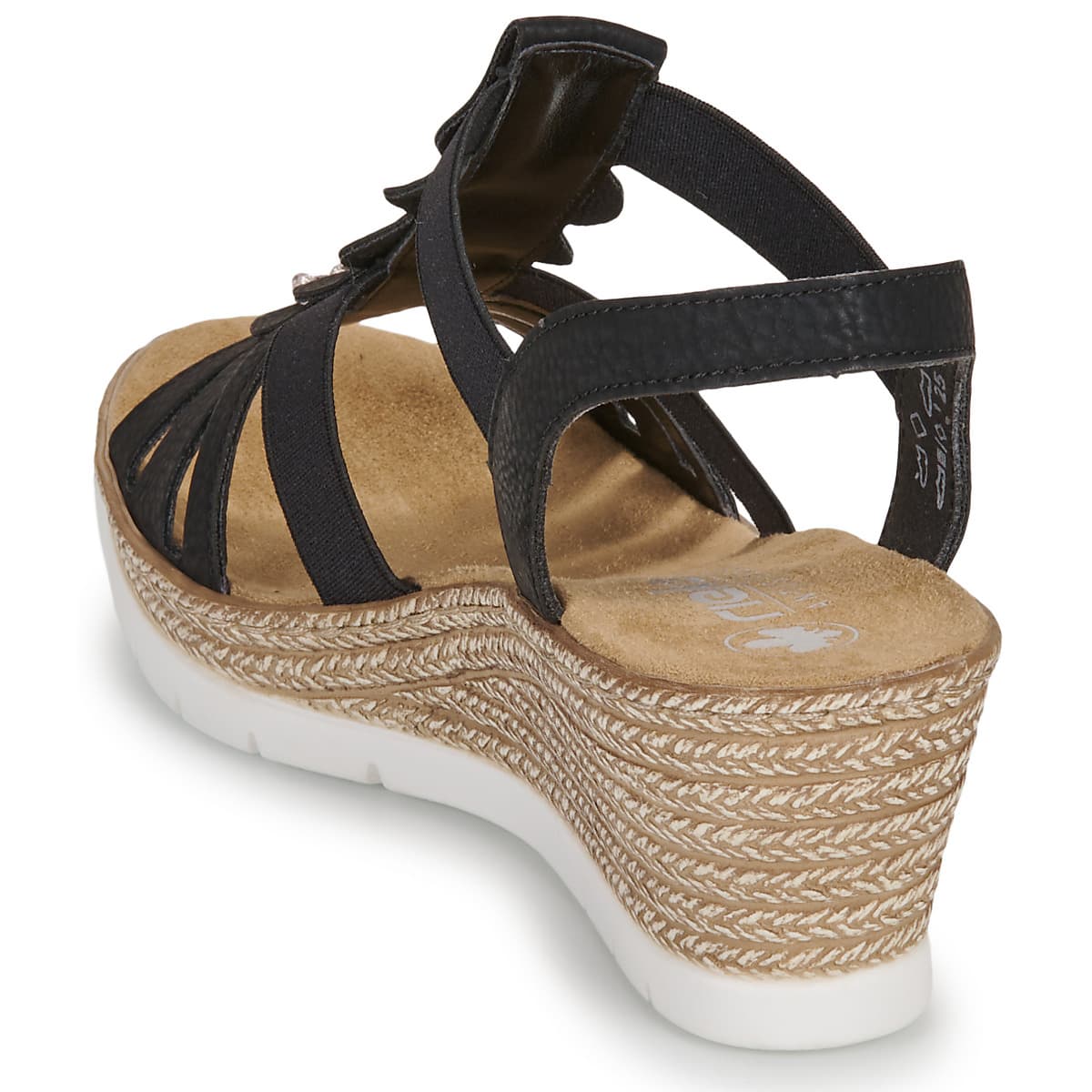 Women's Platforms Rieker Black