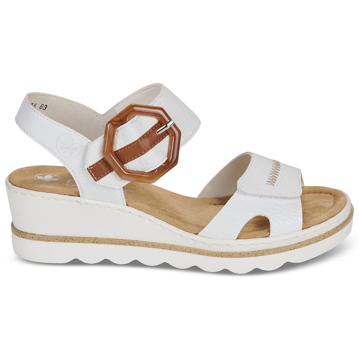 Women's Platforms Rieker White
