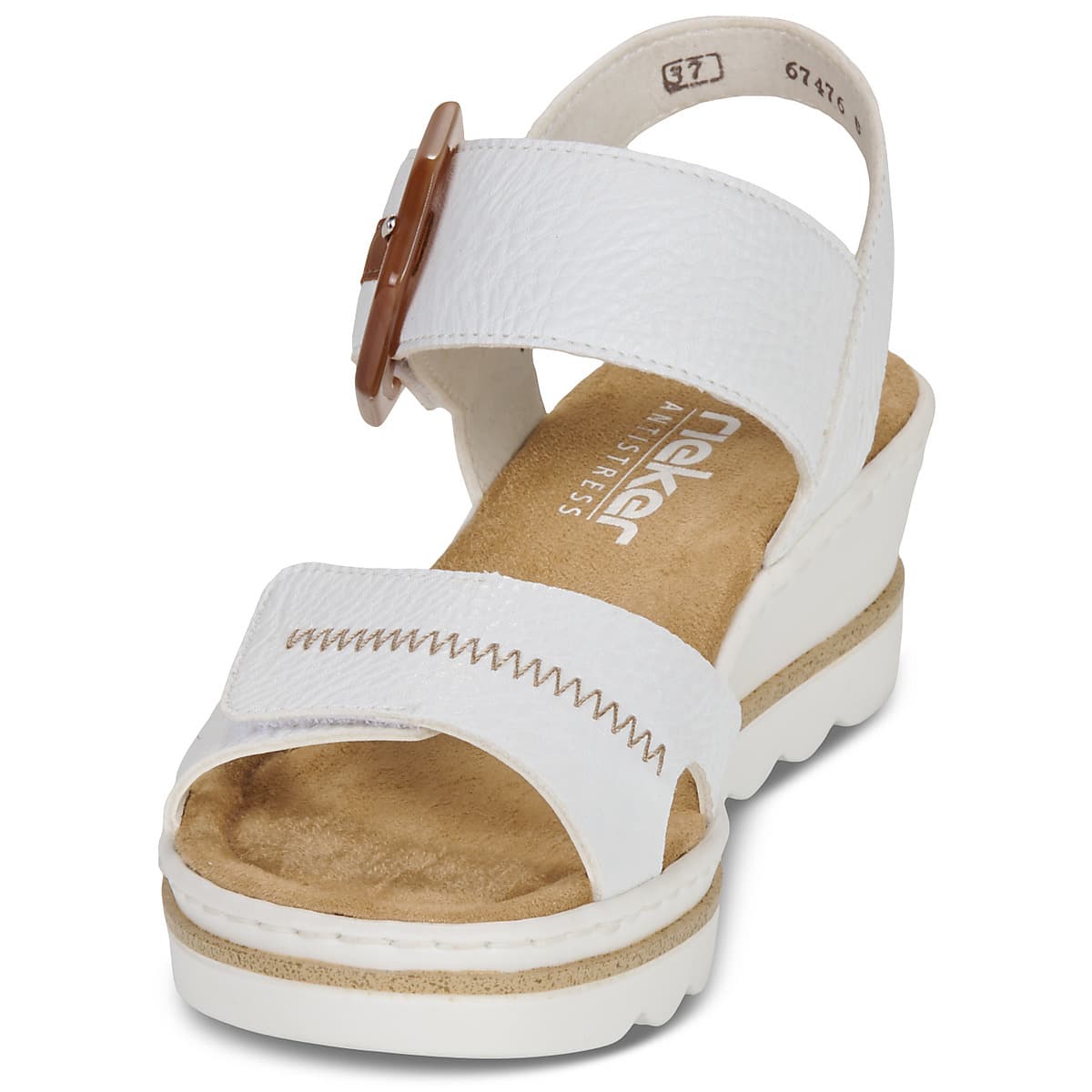 Women's Platforms Rieker White