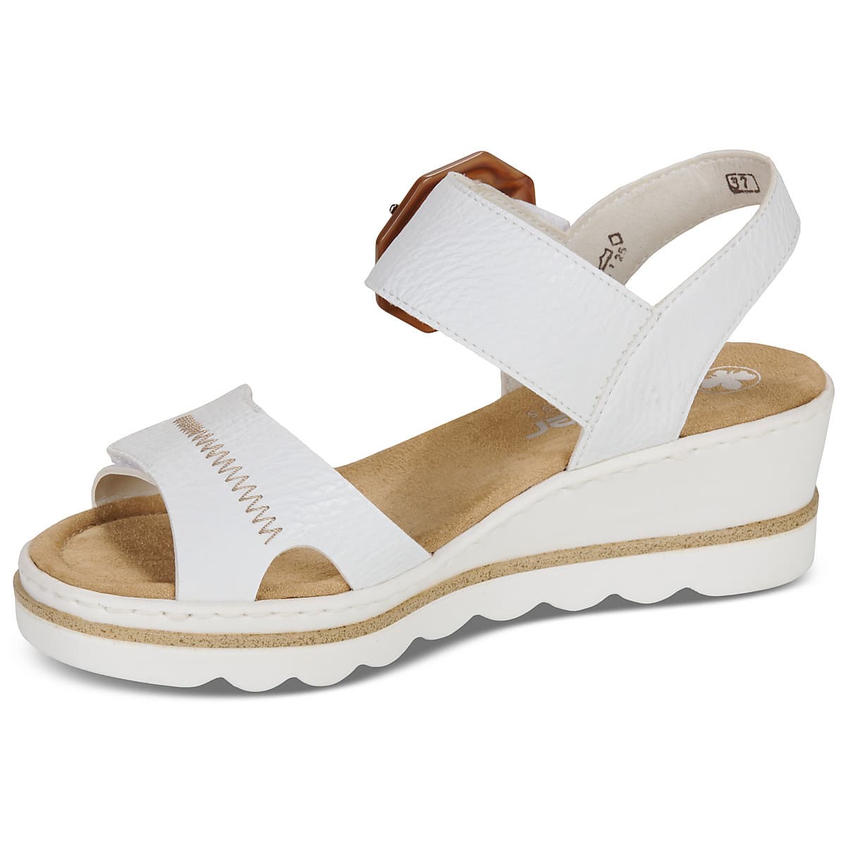 Women's Platforms Rieker White