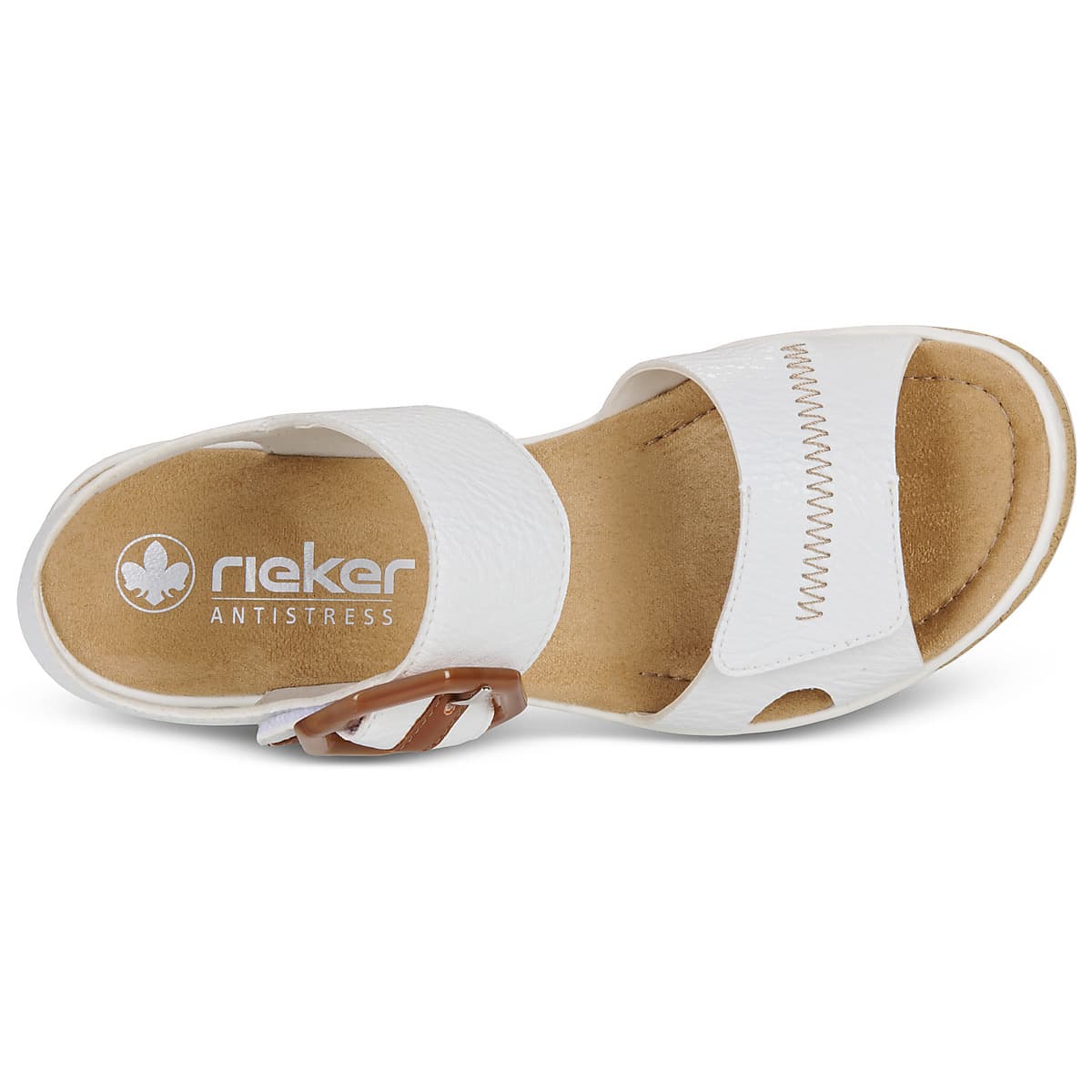 Women's Platforms Rieker White