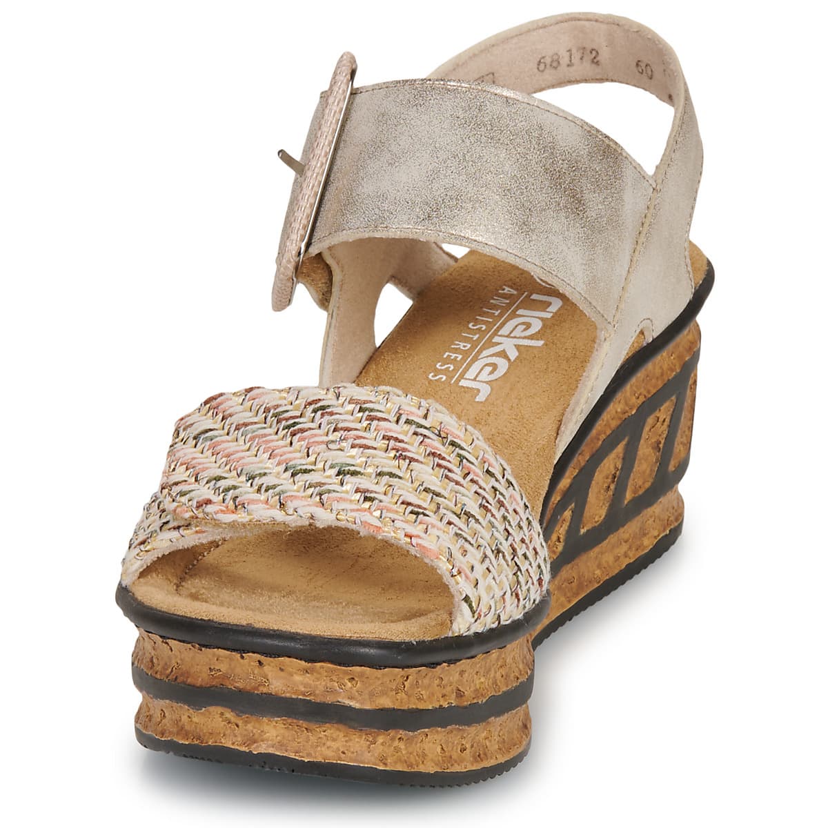 Women's Platforms Rieker Beige