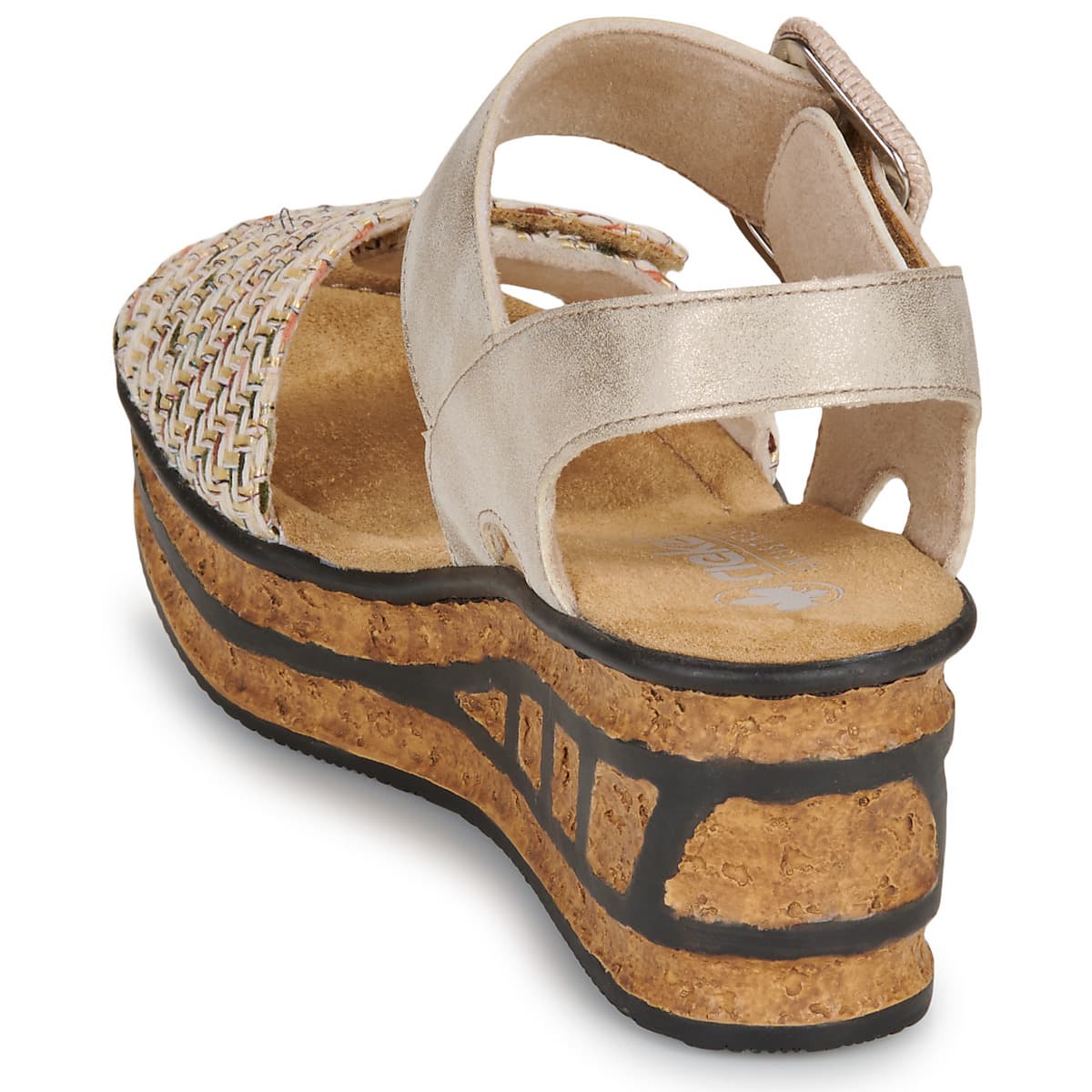 Women's Platforms Rieker Beige