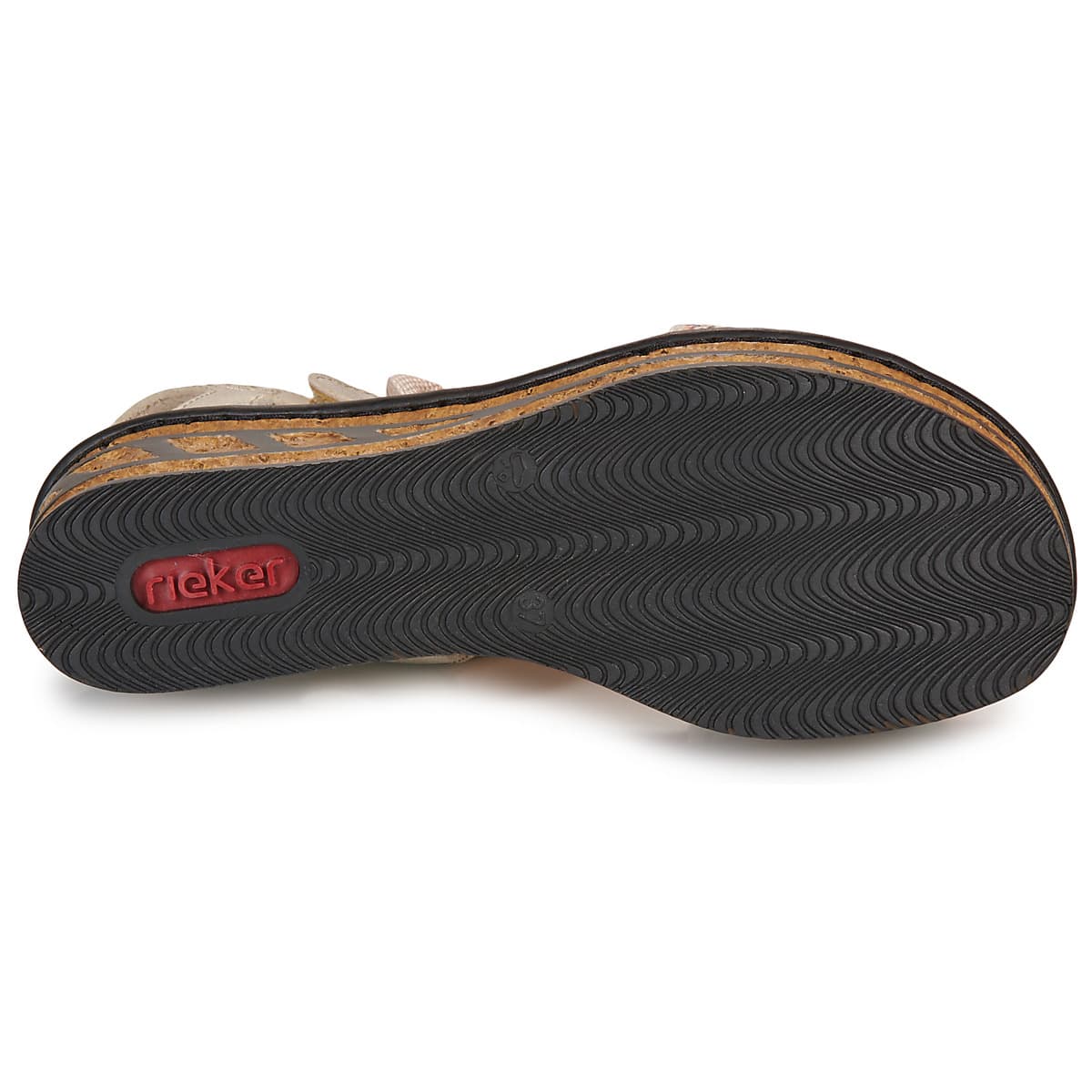 Women's Platforms Rieker Beige