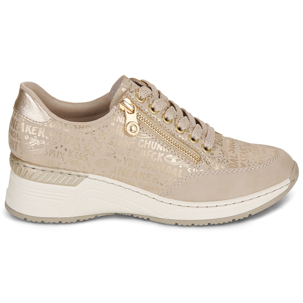 Women's Sneakers Rieker Beige