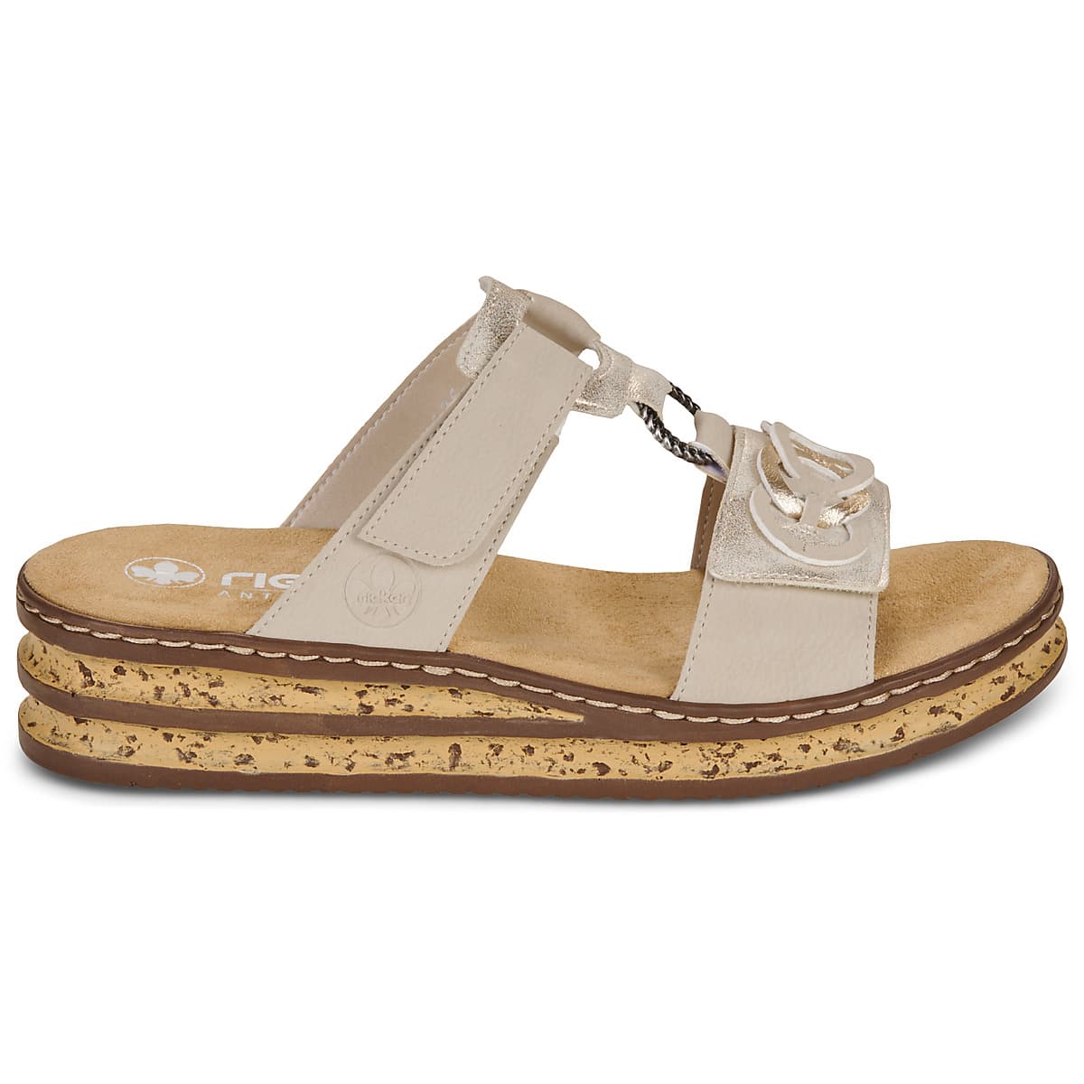 Women's Platforms Rieker Beige