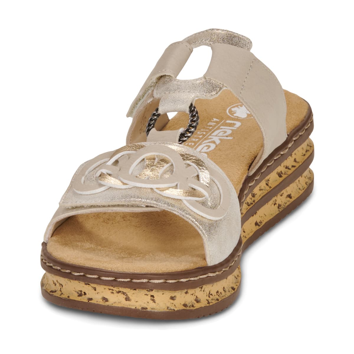 Women's Platforms Rieker Beige