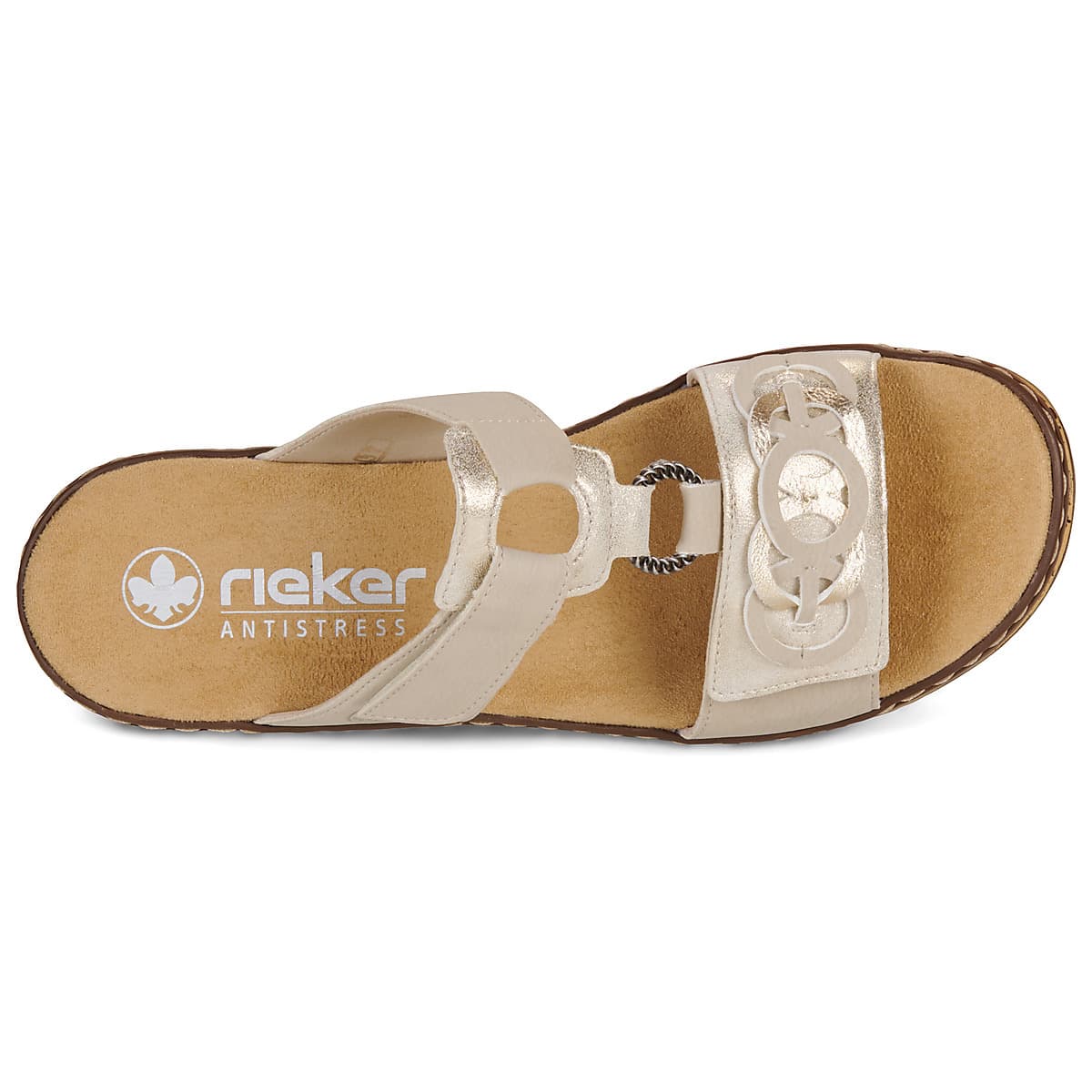 Women's Platforms Rieker Beige