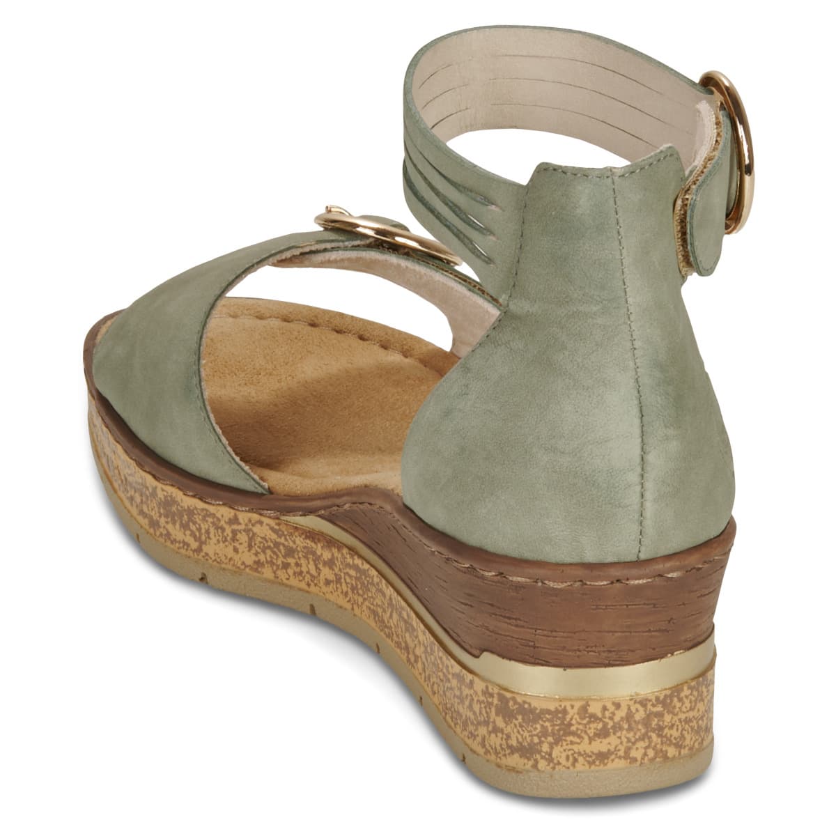 Women's Platforms Rieker Green