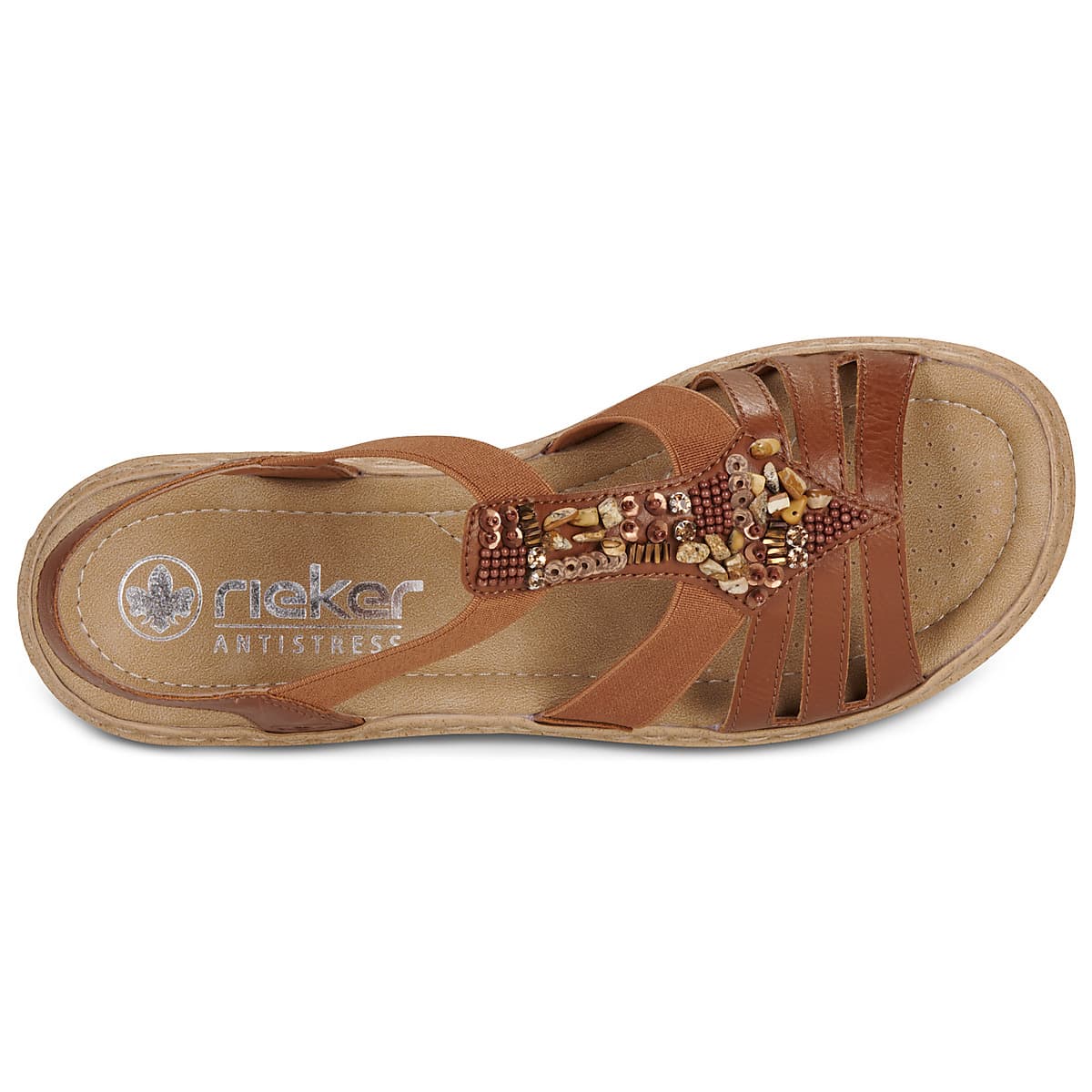 Women's Sandals Rieker Brown