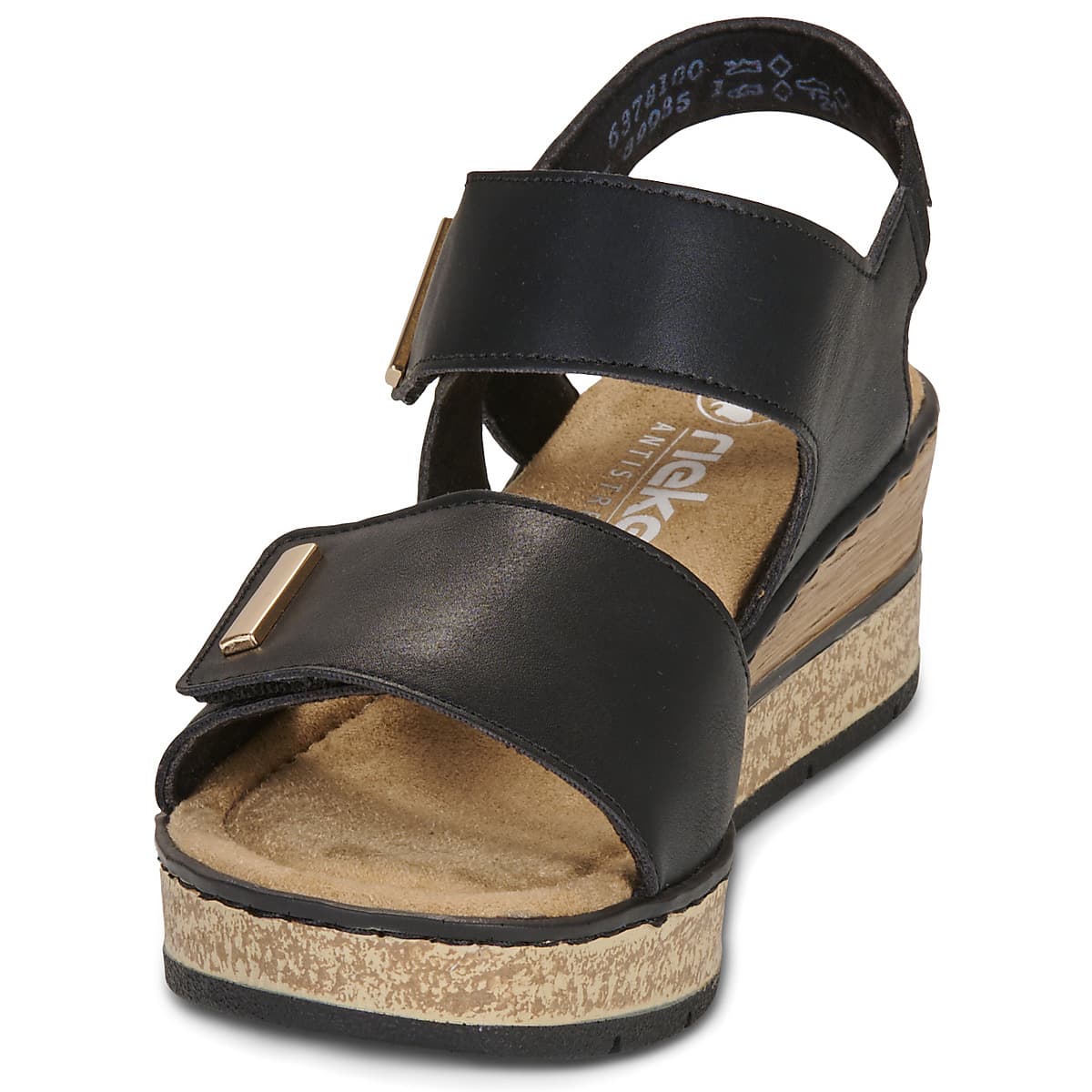 Women's Platforms Rieker Black