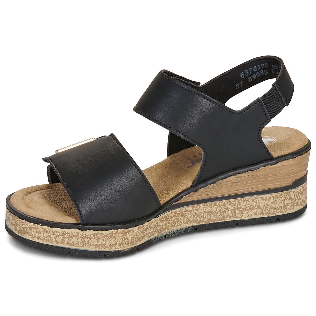 Women's Platforms Rieker Black