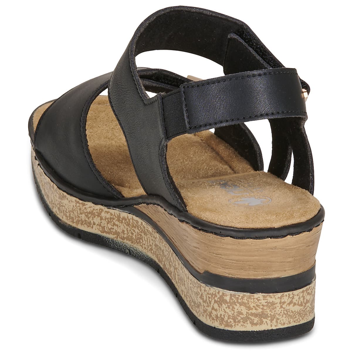 Women's Platforms Rieker Black