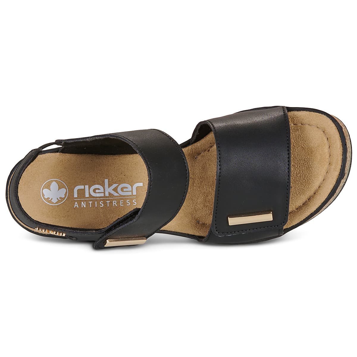 Women's Platforms Rieker Black