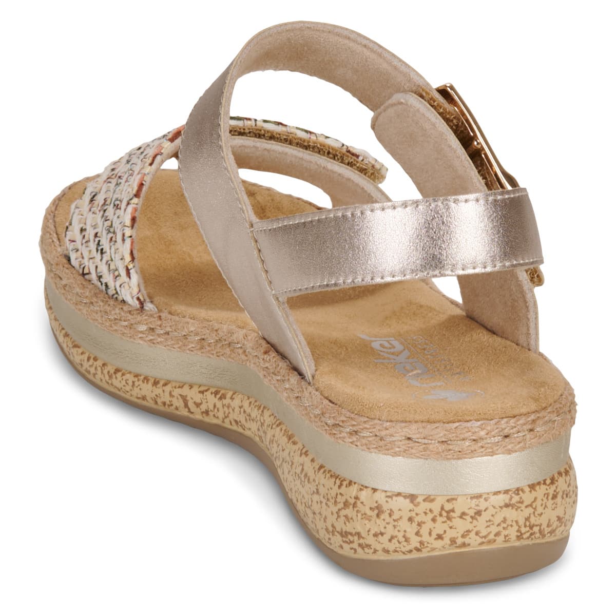 Women's Platforms Rieker Silver