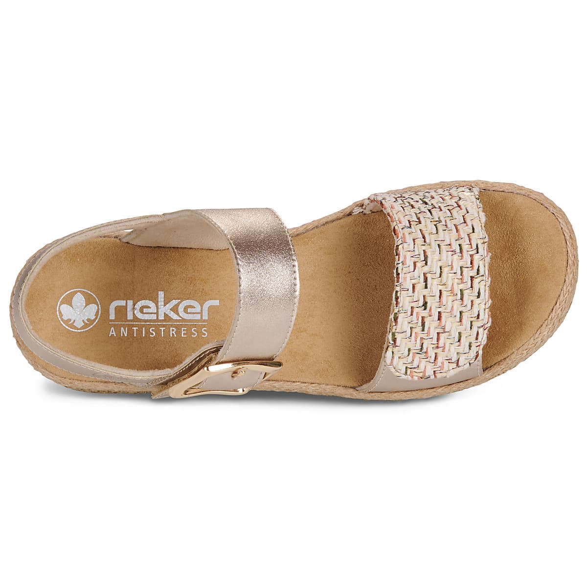 Women's Platforms Rieker Silver