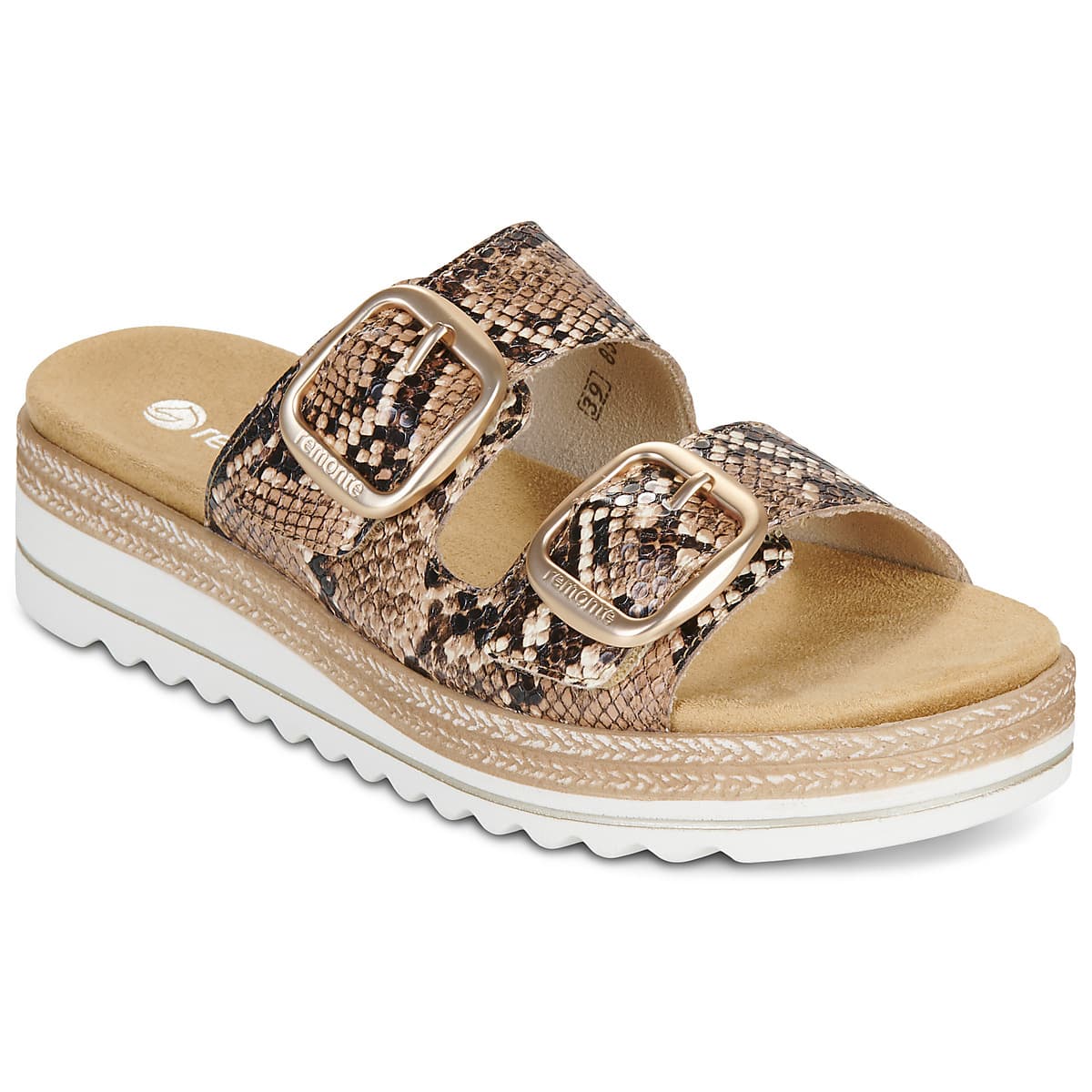 Women's Mules Remonte Brown