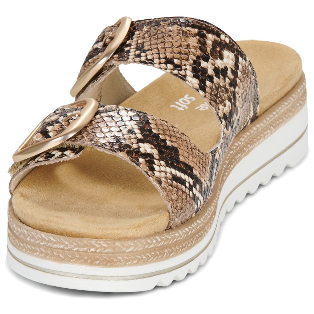 Women's Mules Remonte Brown