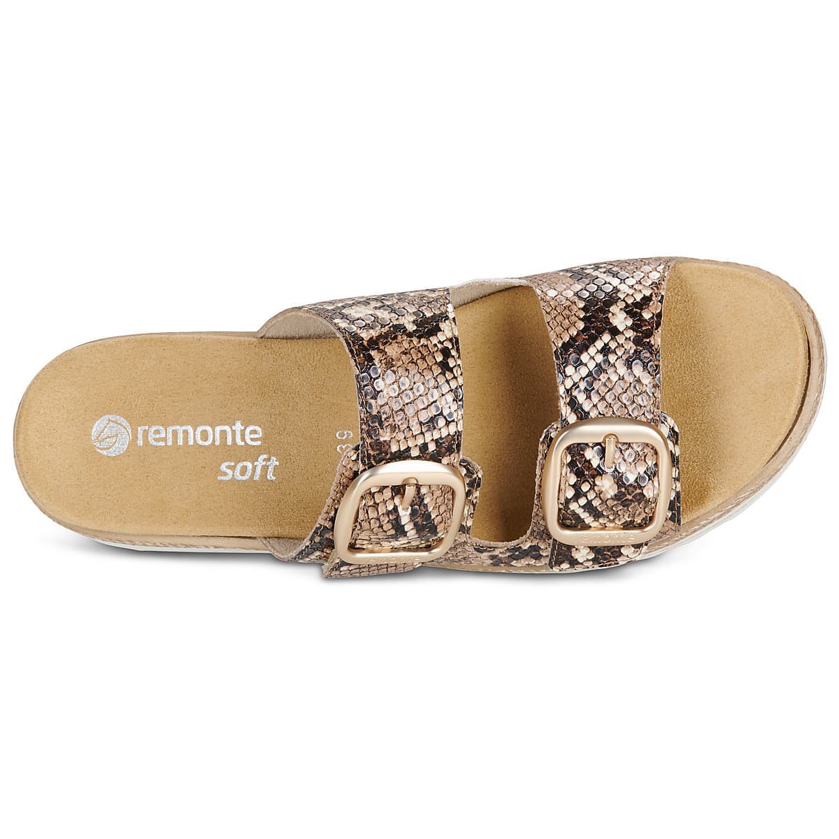 Women's Mules Remonte Brown