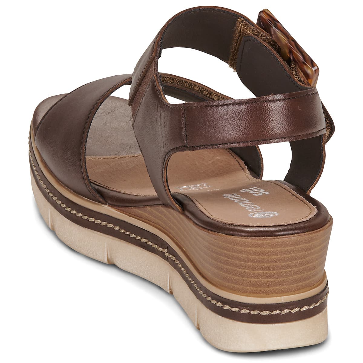 Women's Platforms Remonte Brown